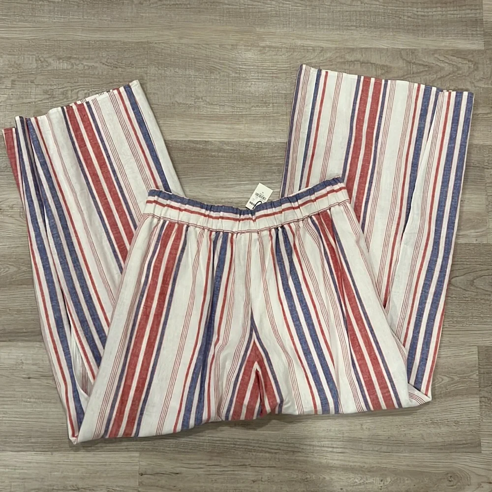 Express Wide Leg Linen Pants - Picture 7 of 7